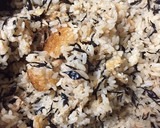 安定旨い＊山菜と鶏肉の炊き込みご飯作り方6写真