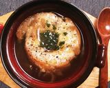 車麩でオニオングラタンスープ♪作り方2写真
