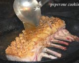 ラムラックのロースト香草パン粉風味作り方2写真