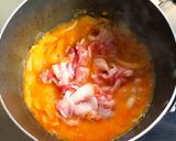 豚バラ肉と玉ねぎのピリ辛味噌煮込み作り方6写真