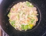 発芽酵素玄米de簡単海鮮お好み焼き作り方4写真