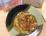 発芽酵素玄米de簡単海鮮お好み焼き作り方5写真