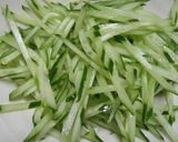 話題のキクラゲで…ダイエット中華風酢の物作り方3写真