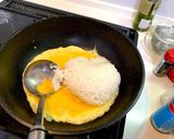 家庭の火力で焼豚炒飯作り方9写真