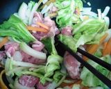 味噌焼きそば作り方3写真