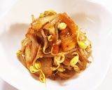 調理時間5分 豆もやしキムチ♪作り方7写真