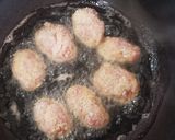 ☆豚こま肉でひとくちトンカツ☆作り方3写真