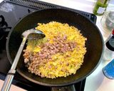 家庭の火力で焼豚炒飯作り方17写真