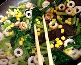 ほうれん草とちくわのマヨ醤油　副菜作り方3写真