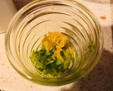 ピリ辛ネギと生姜の香味ゴマだれ作り方1写真