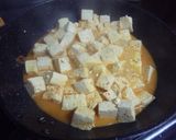超簡単♬　麻婆豆腐風味の卵とじ作り方3写真