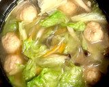 超簡単！具だくさん白菜のはるさめスープ♪作り方5写真
