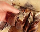 捻りチョコ食パン（HB使用）作り方25写真