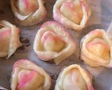 鶏ひきはんぺんと厚揚げの薔薇蒸し作り方4写真