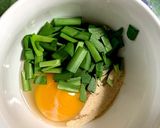 簡単5分◎フライパンでふわふわ卵のニラ玉作り方3写真