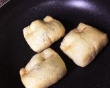 トロ〜リチーズのネギキムチ巾着作り方4写真