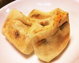 トロ〜リチーズのネギキムチ巾着作り方5写真
