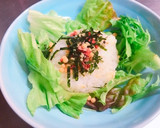 焼きおにぎりとレタスのお茶漬け作り方3写真