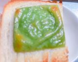 朝食に！彩り野菜バジルマヨシートトースト作り方3写真