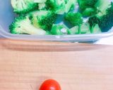 朝食に！彩り野菜バジルマヨシートトースト作り方4写真