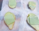 じゃがいもとコーンのバジルマヨシート焼き作り方3写真