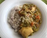 残ったチキンスープでスープカレー作り方3写真