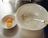 トースターで焼く15cmスポンジケーキ★作り方1写真