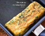 塩昆布とニラのほんのり甘い☆卵焼き作り方3写真