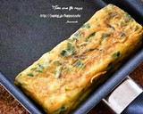 塩昆布とニラのほんのり甘い☆卵焼き作り方3写真