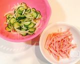 レンジで簡単！デリ風かぼちゃサラダ作り方3写真