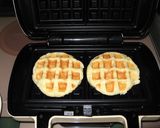 メロンパン～ワッフルメーカーで焼いてみた作り方3写真