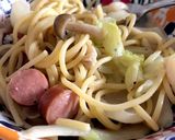 豆乳野菜パスタ作り方8写真