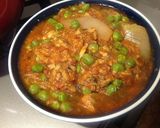 新玉葱と鯖缶のトマト煮込み作り方2写真