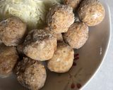 業務スーパー冷凍肉だんごで唐揚げ肉だんご作り方6写真
