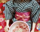 リカちゃんサイズ♡松風焼きꕤ*.ﾟ作り方2写真