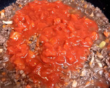 赤ワインとトマト缶でミートソースパスタ作り方6写真