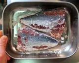 釣ったイナダで 生ハム作り方4写真