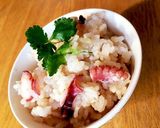 鍋炊き☆タコ飯☆五分づき米作り方7写真