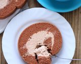 卵白消費♪チョコロールケーキ♡作り方26写真
