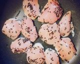 お弁当に♪ヘルシー♡ささ身の胡麻塩焼き作り方6写真