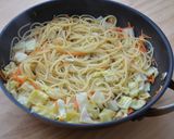 きび酢ドレッシングパスタ作り方3写真