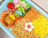 幼稚園 春のお花 桜 お弁当♪作り方2写真