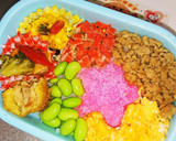 幼稚園 春のお花 桜 お弁当♪作り方3写真