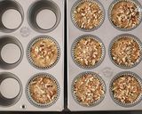 バナナ, ブルーベリーカップケーキ作り方10写真