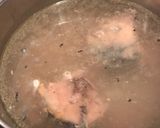鯖缶とニラの味噌汁作り方1写真