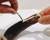 焼き茄子の煮こごりジュレのせ作り方3写真