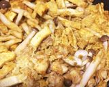 鶏もも肉の炊き込みカレー作り方4写真