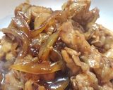 お弁当にも！玉ねぎが甘～いブタの生姜焼き作り方5写真