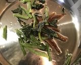 アンチョビとほうれん草のパスタ作り方10写真