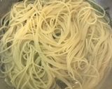 アンチョビとほうれん草のパスタ作り方12写真